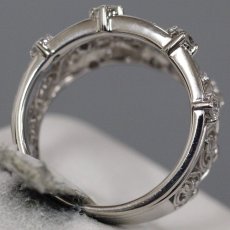 画像4: 750WG ダイヤモンド リング D0.51 7.8g #12 (4)