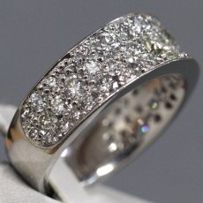 画像3: Pt900 ダイヤモンドリング13.5g #16.5 プラチナ (3)