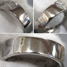 画像6: Pt900 ダイヤモンドリング13.5g #16.5 プラチナ (6)