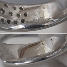 画像7: Pt900 ダイヤモンドリング13.5g #16.5 プラチナ (7)