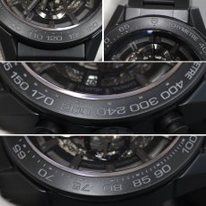 画像3: カレラ キャリバー ホイヤー 01 クロノグラフ フルブラック マットセラミック(CAR2A91.BH0742) (3)
