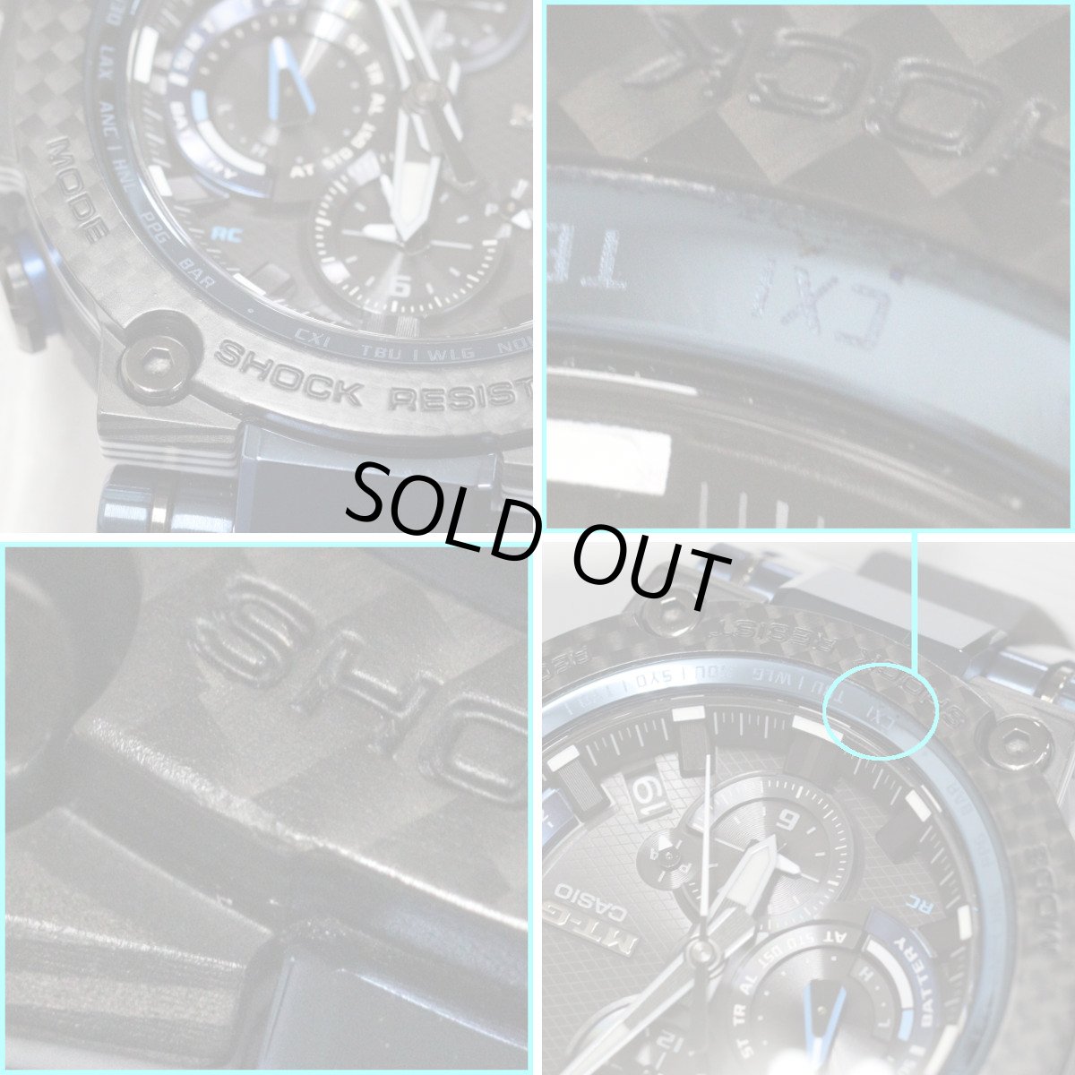 画像5: カシオ G-SHOCK MT-G B1000シリーズ(MTG-B1000XB-1AJF) (5)