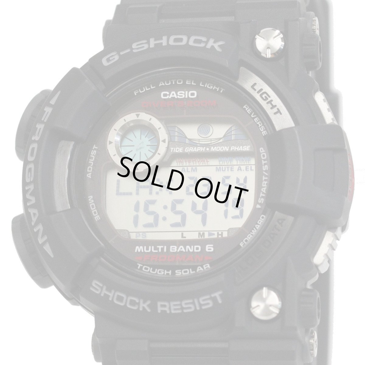 画像1: カシオ G-SHOCK MASTER OF G-SEA FROGMAN(GWF-1000-1JF) (1)