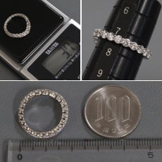 画像7: ハリーウィンストン Pt950 ウィンストン・トゥルーリ―・バンドリング  3.7g #7.5(WBDPRDVBWT-045)内外箱 保証書 (7)