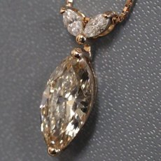 画像3: K18PG ダイヤモンドペンダント D2.002 D0.18 3.5g 44cm アジャスター付 (3)