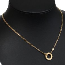 画像5: 750YG ラブペンダント 6.3g 40cm(B7219500)内外箱 保証書 (5)