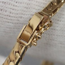 画像4: K18 エメラルド ダイヤモンド ブレスレット E1.33 D1.12 15.7g 内径17.5cm (4)