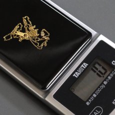 画像9: ヨンドシー K18 ダイヤモンド ネックレス 1.0g 39cm 内外箱 (9)