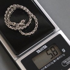 画像7: K18WG ダイヤモンドテニスブレスレット D1.00 5.8g 内径17cm (7)