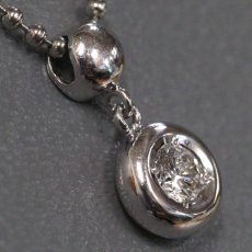 画像2: セイコージュエリー Pt900/850 ダイヤモンド ネックレス D0.12 4.4g 40cm (2)