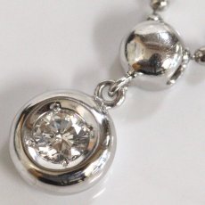 画像3: セイコージュエリー Pt900/850 ダイヤモンド ネックレス D0.12 4.4g 40cm (3)