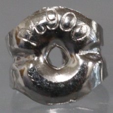 画像8: Pt900 ダイアモンド ピアス 2.9g (8)