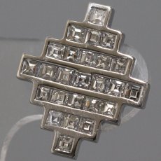 画像3: Pt900 ダイヤモンド ピアス D0.75×2 キャッチ込み5.7g (3)