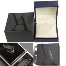 画像10: ヴァンドーム青山 Pt950/850 ルビー ダイヤモンド ネックレス 1.7g 40cm 内外箱 (10)