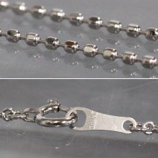 画像8: K18WG サファイア ダイヤモンド ペンダント ハートモチーフ S0.30 D0.32 3.4g 40cm (8)