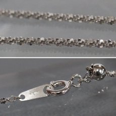 画像7: K18WG ダイヤモンド ペンダント D2.00 6.9g AJ付45cm (7)