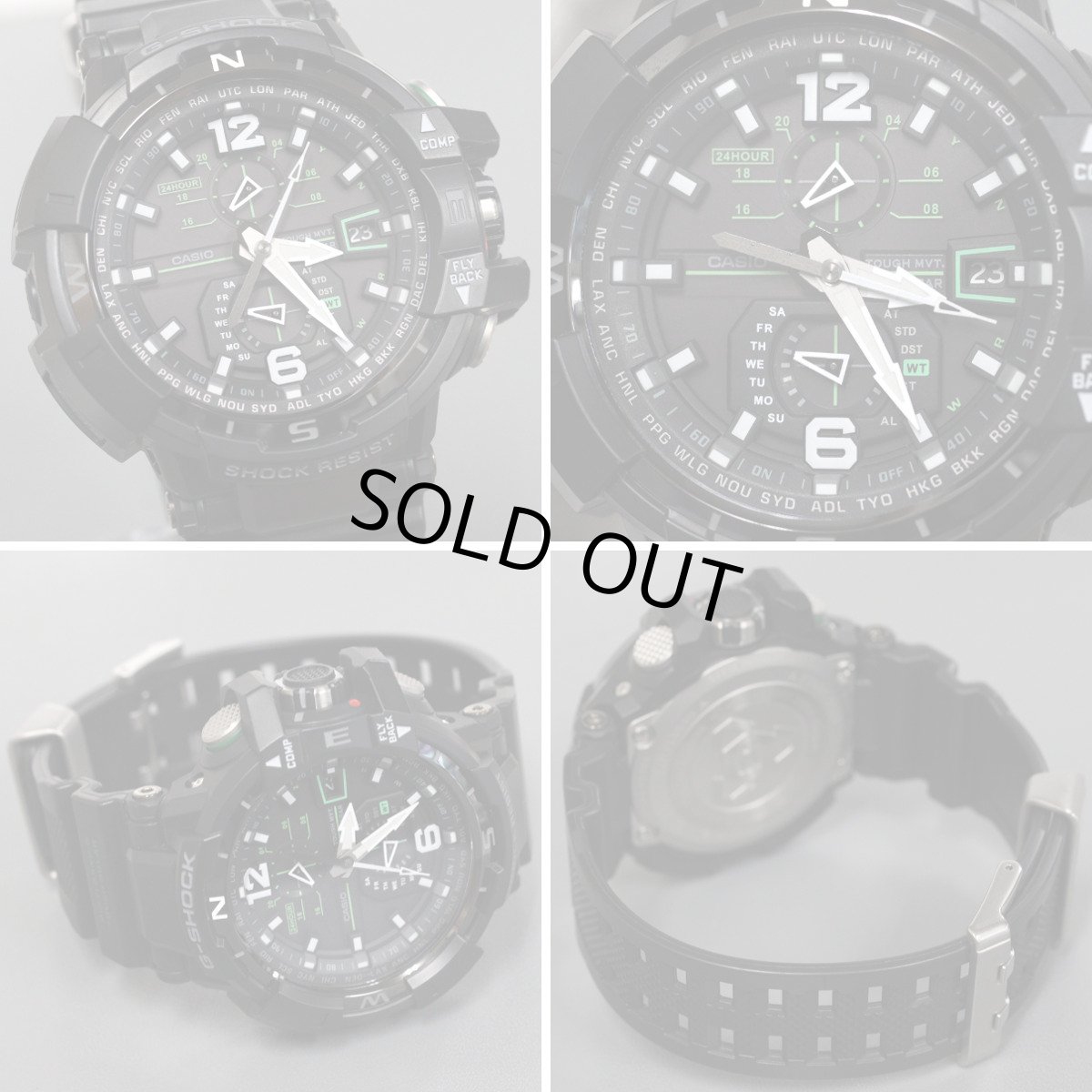 画像2: カシオ G-SHOCK MASTER OF G グラビティマスター(GW-A1100-1A3JF) (2)
