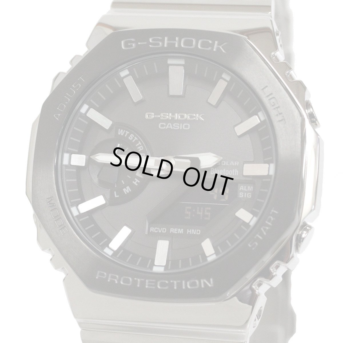 画像1: カシオ G-SHOCK 2100シリーズ フルメタル(GM-B2100BT-1AJF) (1)