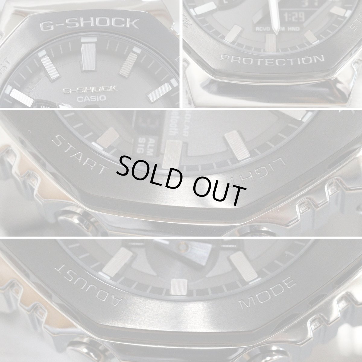 画像3: カシオ G-SHOCK 2100シリーズ フルメタル(GM-B2100BT-1AJF) (3)