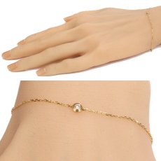 画像9: 750 ダムールブレスレット ミニモデル D0.04 1.3g 18cm(B6045617)内外箱 保証書 (9)