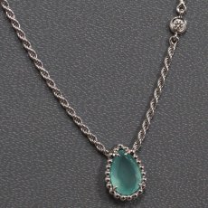 画像1: ブシュロン 750WG セルパンボエム アクアプレーズペンダント エクストラスモール A0.78 D0.03 4.3g 44cm(JPN00654) (1)