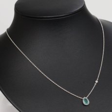 画像7: ブシュロン 750WG セルパンボエム アクアプレーズペンダント エクストラスモール A0.78 D0.03 4.3g 44cm(JPN00654) (7)
