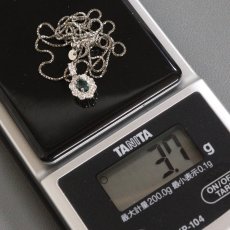 画像9: Pt950/850 アレキサンドライト ダイヤモンド ペンダント 3.6g AJ付45cm ソーティング (9)