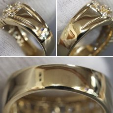 画像6: K18 ダイヤモンド リング D1.50 6.7g #11.5 (6)