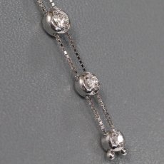 画像3: タサキ K18WG ダイヤモンド ネックレス D0.35 6.0g 50cm (3)