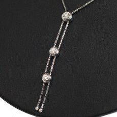 画像6: タサキ K18WG ダイヤモンド ネックレス D0.35 6.0g 50cm (6)