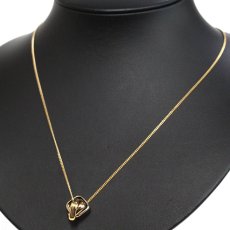 画像4: 750 トリニティ クッション ペンダント 11.5g 60cm(B7224955)内外箱 保証書 (4)
