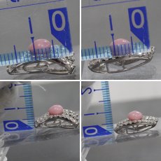 画像8: Pt900 コンクパール ダイヤモンド ペンダントトップ P0.86 D0.48 3.6g (8)