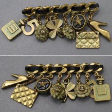 画像2: シャネル ブローチ アイコンモチーフ 94A (2)
