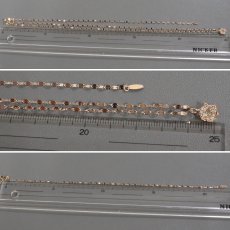画像8: K18PG ダイヤモンド ペンダント D0.31 3.5g アジャスター付70cm (8)
