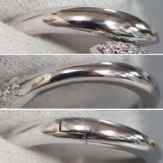 画像6: K18WG ダイヤモンドリング D0.25 4.7g #10.5 (6)