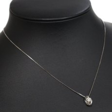 画像5: Pt900/850 ダイヤモンドペンダント D0.220 3.8g 45cm アジャスター付 鑑定書 プラチナ (5)