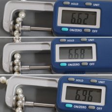 画像9: ミキモト パールネックレス K14WG金具  6.5-7.0mm 37.5cm 25.5g (9)