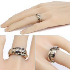 画像10: 750WG トリニティリング ORAMOURET 11.4g #12(#52)1998年X‘mas限定 (10)