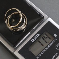 画像9: 750WG トリニティリング ORAMOURET 11.4g #12(#52)1998年X‘mas限定 (9)