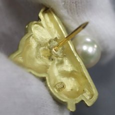 画像5: K18 パール ブローチ 4.7g コアラモチーフ (5)