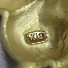 画像6: K18 パール ブローチ 4.7g コアラモチーフ (6)