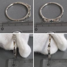 画像8: Pt950 アレキサンドライトダイヤモンドリング A0.03 D0.05 2.7g #13 鑑別書 (8)