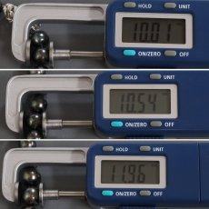 画像7: ブラックパール ネックレス K14WG金具 10-12.0mm 41cm 鑑別書 (7)