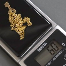 画像10: K18 ダイヤモンド ペンダント キーモチーフ 6.0g 40cm (10)