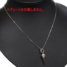 画像6: ローゼンヘムデン K18WG ダイヤモンド ルビー ペンダントトップ マイクモチーフ D0.40 3.3g 鑑別書 (6)
