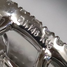 画像5: K18WG ダイヤモンドペンダント D1.146 10.2g 60cm アジャスター付 (5)