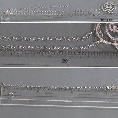 画像8: K18WG ダイヤモンドペンダント D1.146 10.2g 60cm アジャスター付 (8)