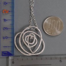 画像9: K18WG ダイヤモンドペンダント D1.146 10.2g 60cm アジャスター付 (9)