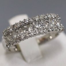 画像1: Pt900 ダイヤモンド リング D1.00 5.6g #13 (1)