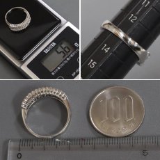画像8: Pt900 ダイヤモンド リング D1.00 5.6g #13 (8)